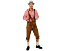 Lederhose Thetru beige, lang (Gr. 50, 52)