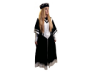 MA-Edelkleid schwarz Samt (Gr. L)