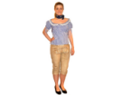 Lederhose Dame, lang (Gr. S, M, L, XL)